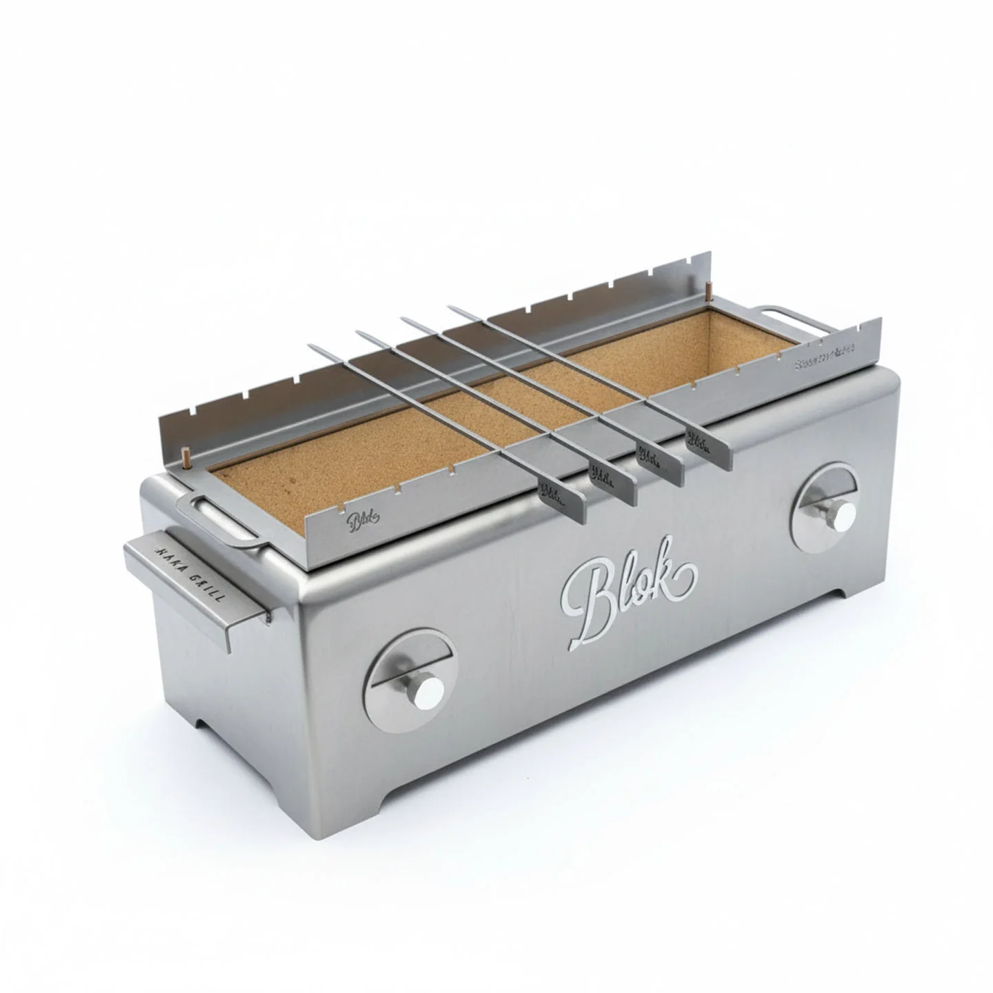 Blok Naka Table Grill / Stainless Steel - Image 3