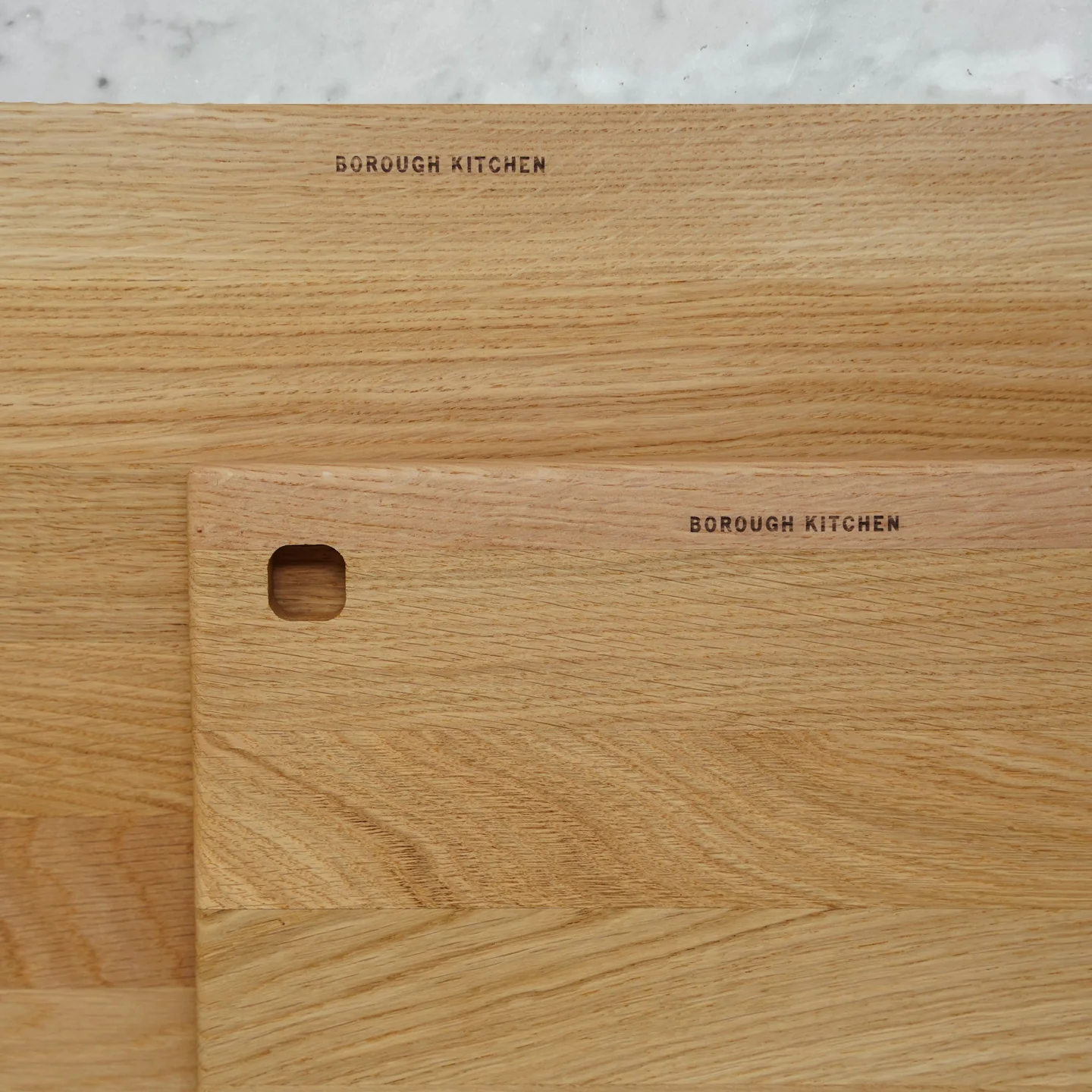 Borough Kitchen Oak Chopping Board / Set of 2 - Image 5