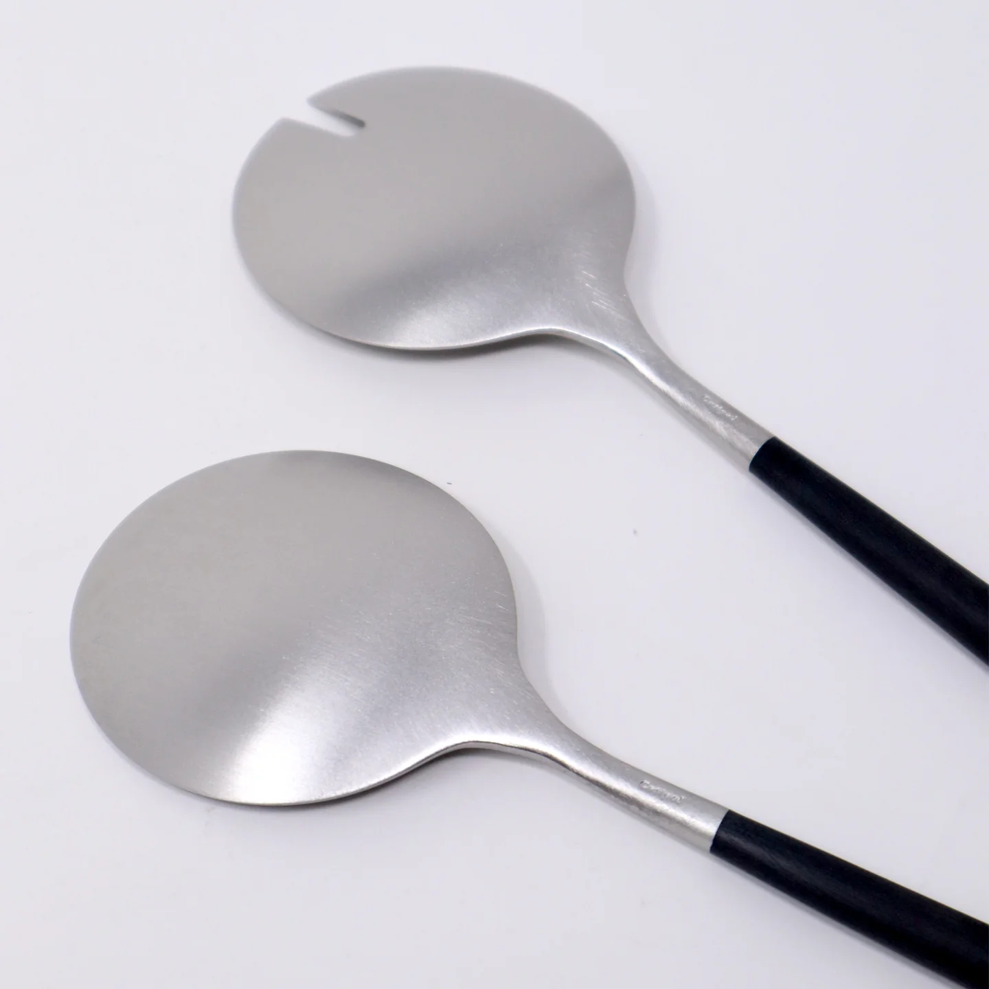 Cutipol Goa Salad Servers / Gift Bag / Black & Stainless Steel - Image 3