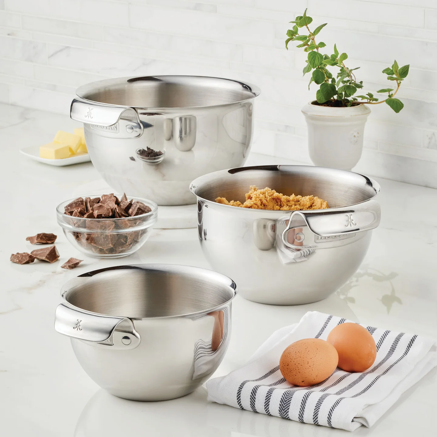 Hestan Provisions 3-Piece Mixing Bowl Set - Image 6