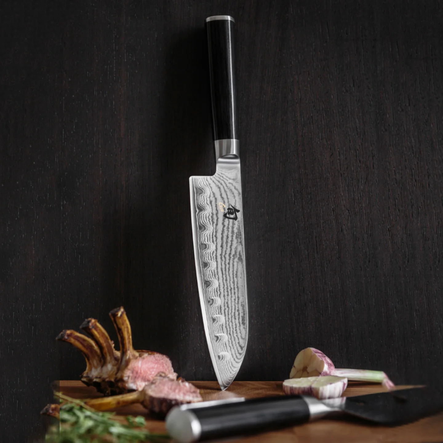 Kai Shun Classic 10 Knife, Whetstone and Block Set / Oak Block - Image 5
