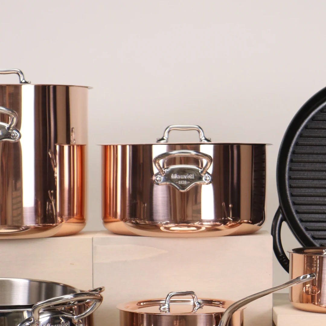 Mauviel M'150S Stockpot with Copper Lid - Image 2