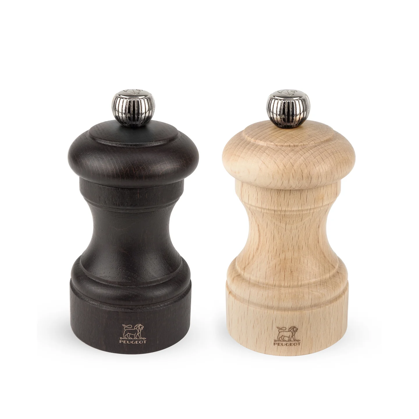 Peugeot Bistro Zirlion Salt & Pepper Mill Set (New Model) / Chocolate & Natural