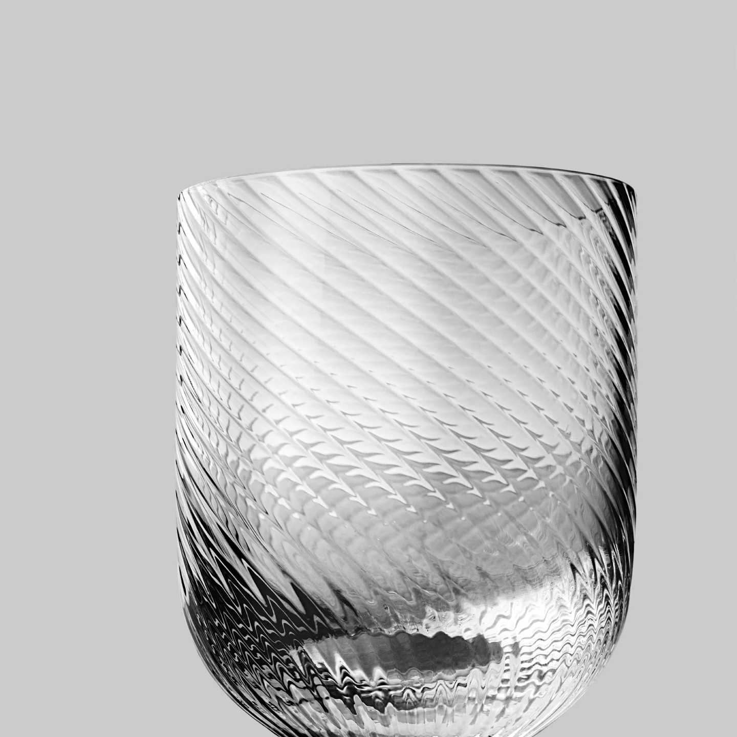 Richard Brendon Optic Tumbler / Set of 2 / Clear - Image 3