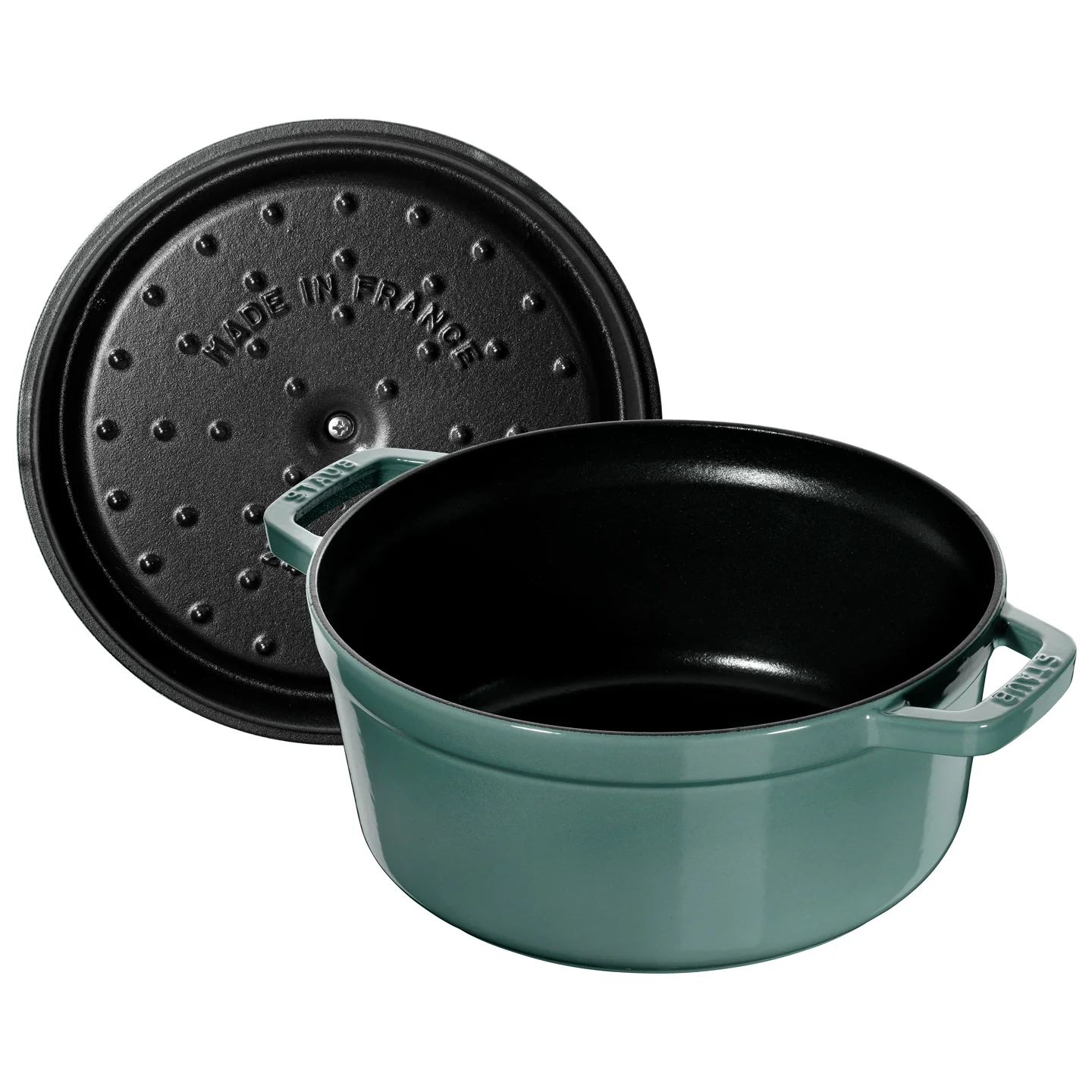 Staub Round Cocotte / Eucalyptus - Image 3