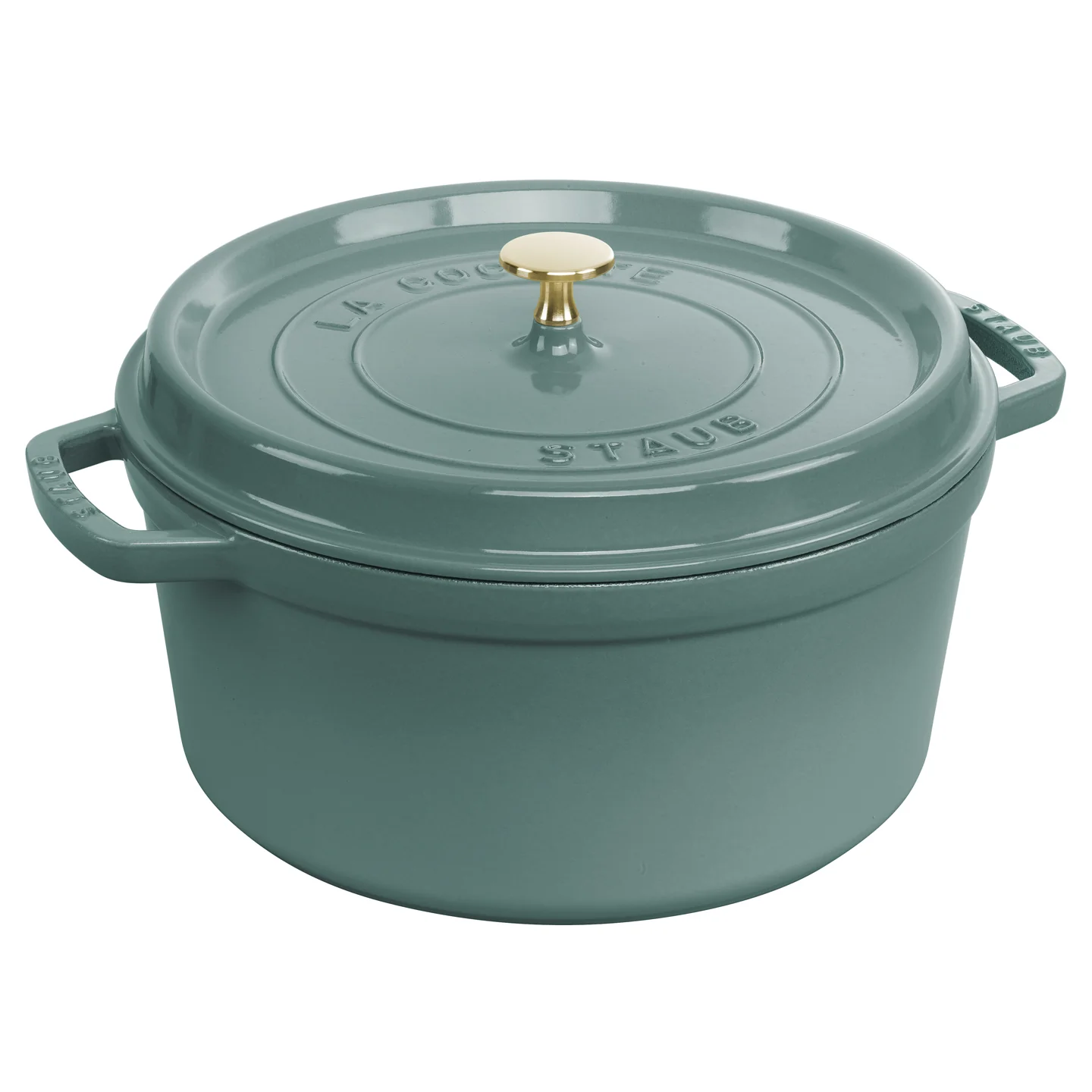 Staub Round Cocotte / Eucalyptus - Image 5