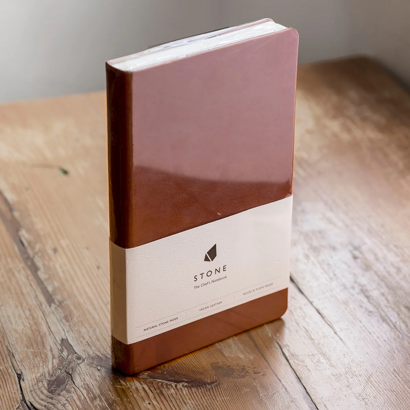 Stone The Chef's Notebook / Pack of 6 / Tan Brown - Image 5